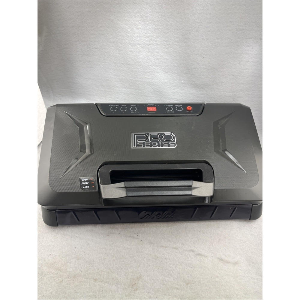 Cabela's 12" Pro Series Vacuum Sealer - Packing Food Meat Veg Butchering- READ